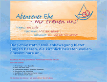 Tablet Screenshot of abenteuer-ehe.de